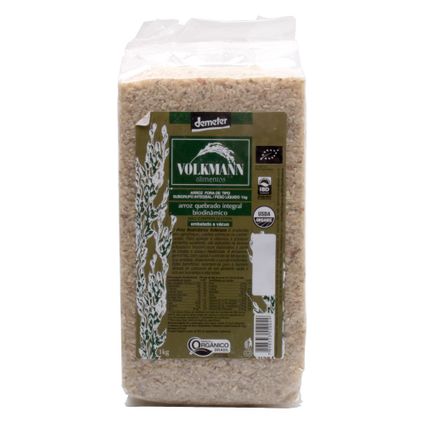 Arroz Quebrado Volkmann Biodinâmico integral 1 kg