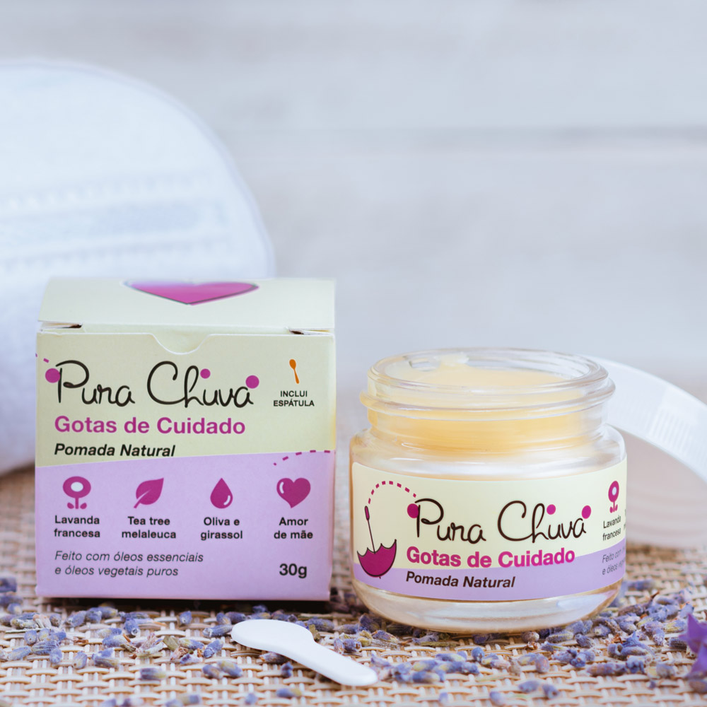 Pomada Gotas de Cuidado (Lavanda e Tea tree) - 30 gr 1