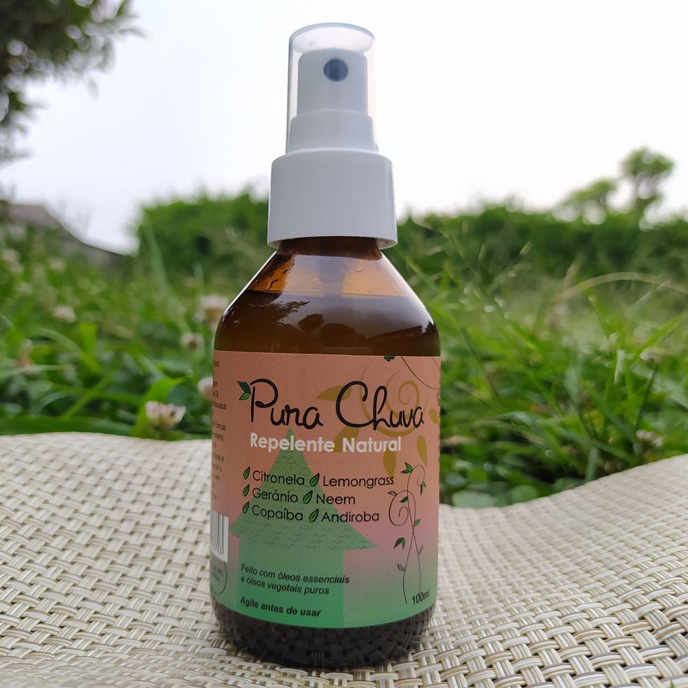 Repelente Lemongrass, Citronela e Gerânio concentrado - 100 ml