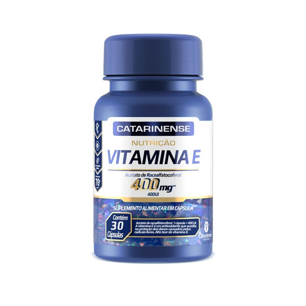Vitamina E 400mg 30 Cápsulas - Catarinense