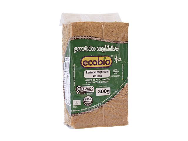Farinha de Linhaça Dourada - Alto Vácuo 300 gr